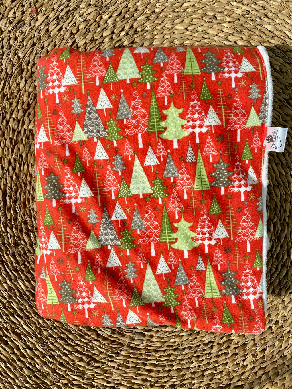 Red Christmas Blanket
